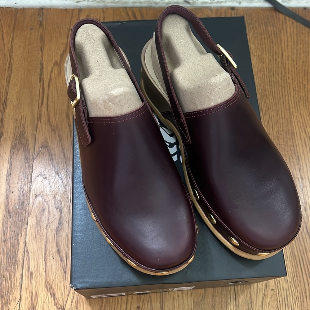 NIB SOREL ROAM’N CLOG™ RVT Women's Clog - Redwood, Redwood - Picture 2 of 6